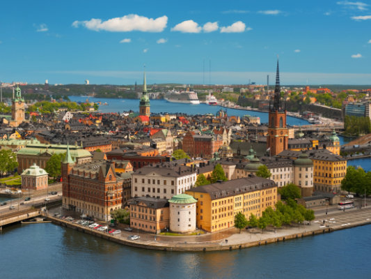 capital cities of eu countries list - Stockholm