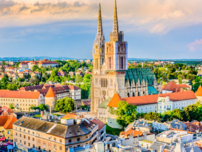 capital cities of eu countries list - Zagreb