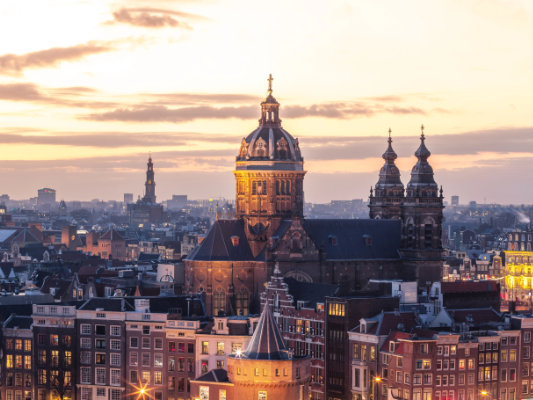 capital cities of eu countries list - Amsterdam
