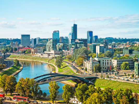 capital cities of eu countries list - Vilnius