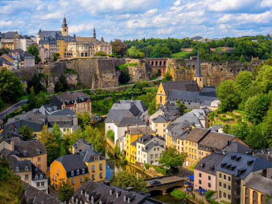 capital cities of eu countries list - Luxembourg