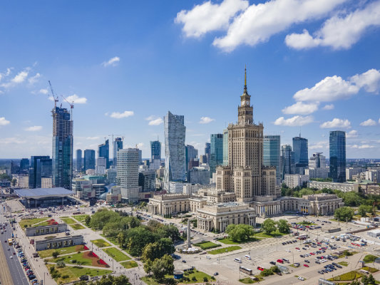 capital cities of eu countries list - Warsaw