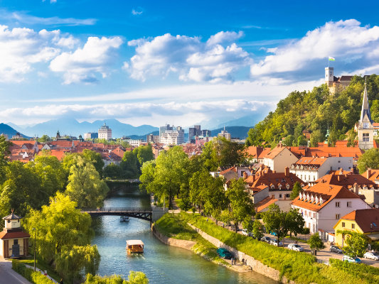 capital cities of eu countries list - Ljubljana