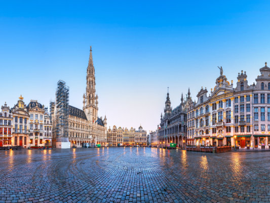 capital cities of eu countries list - Brussels