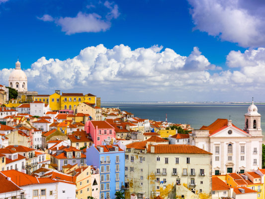 capital cities of eu countries list - Lisbon